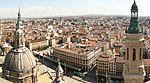 Panorama of Zaragoza from the top of the cathedral (3847901093)